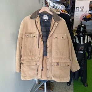 Carhartt Men's Beige Military Field Jacket